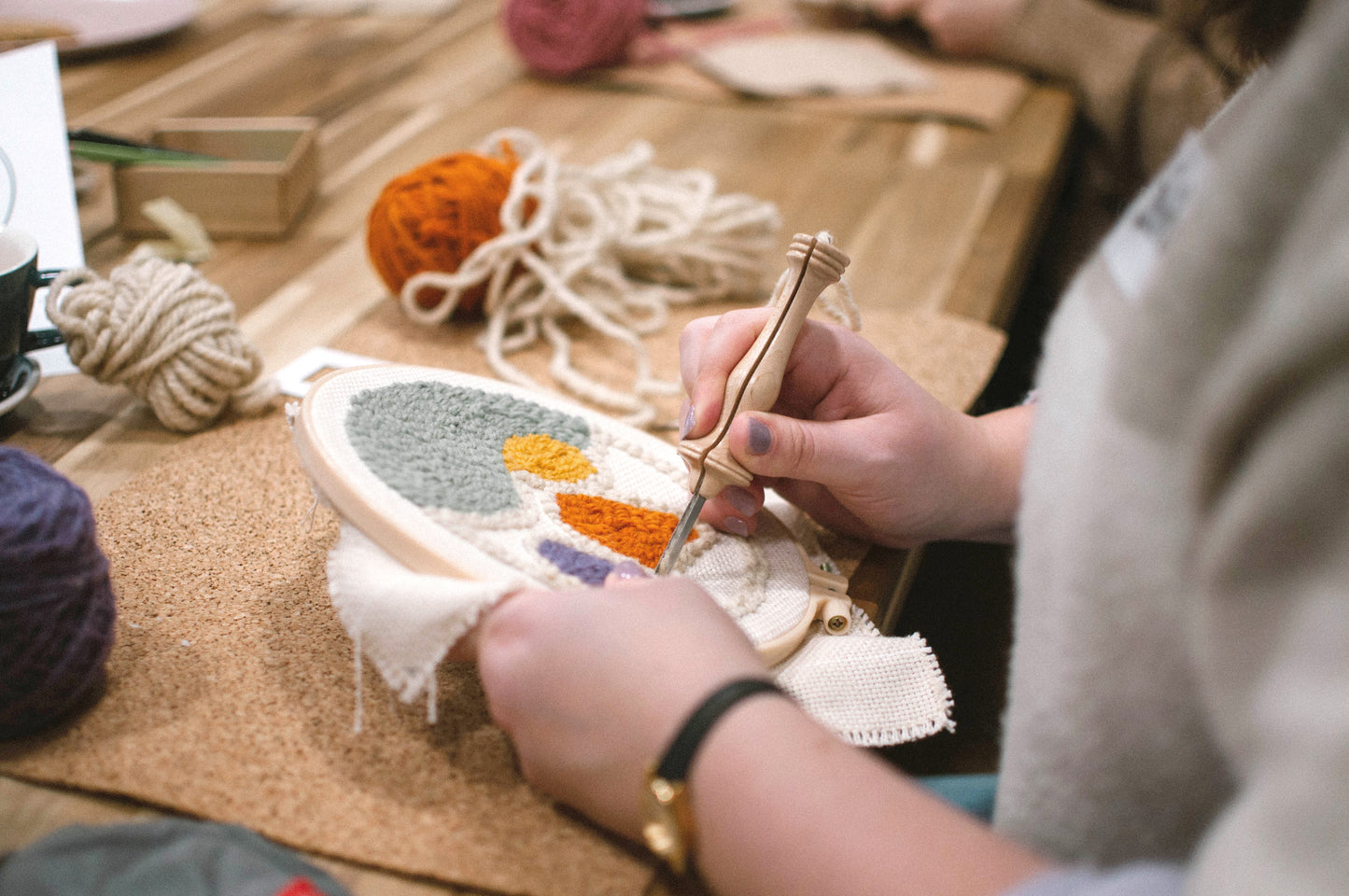 Punch Needle Workshop - nov. 19 @Fabrik 10-13